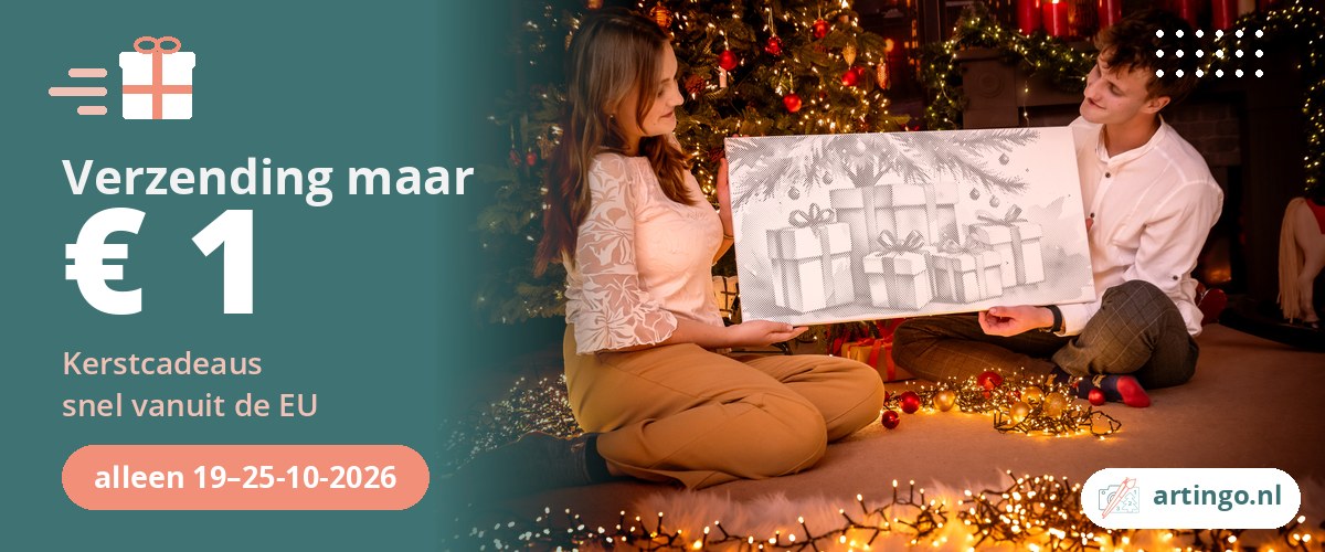 Verzending voor maar € 1