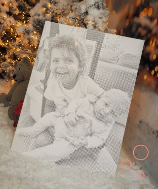 Bodkovaný obraz je dokonalý darček pre všetky kreatívne duše. Jednoduchý, osobný a plný čara Vianoc. 🎨✨ #vymalujsisamsk...